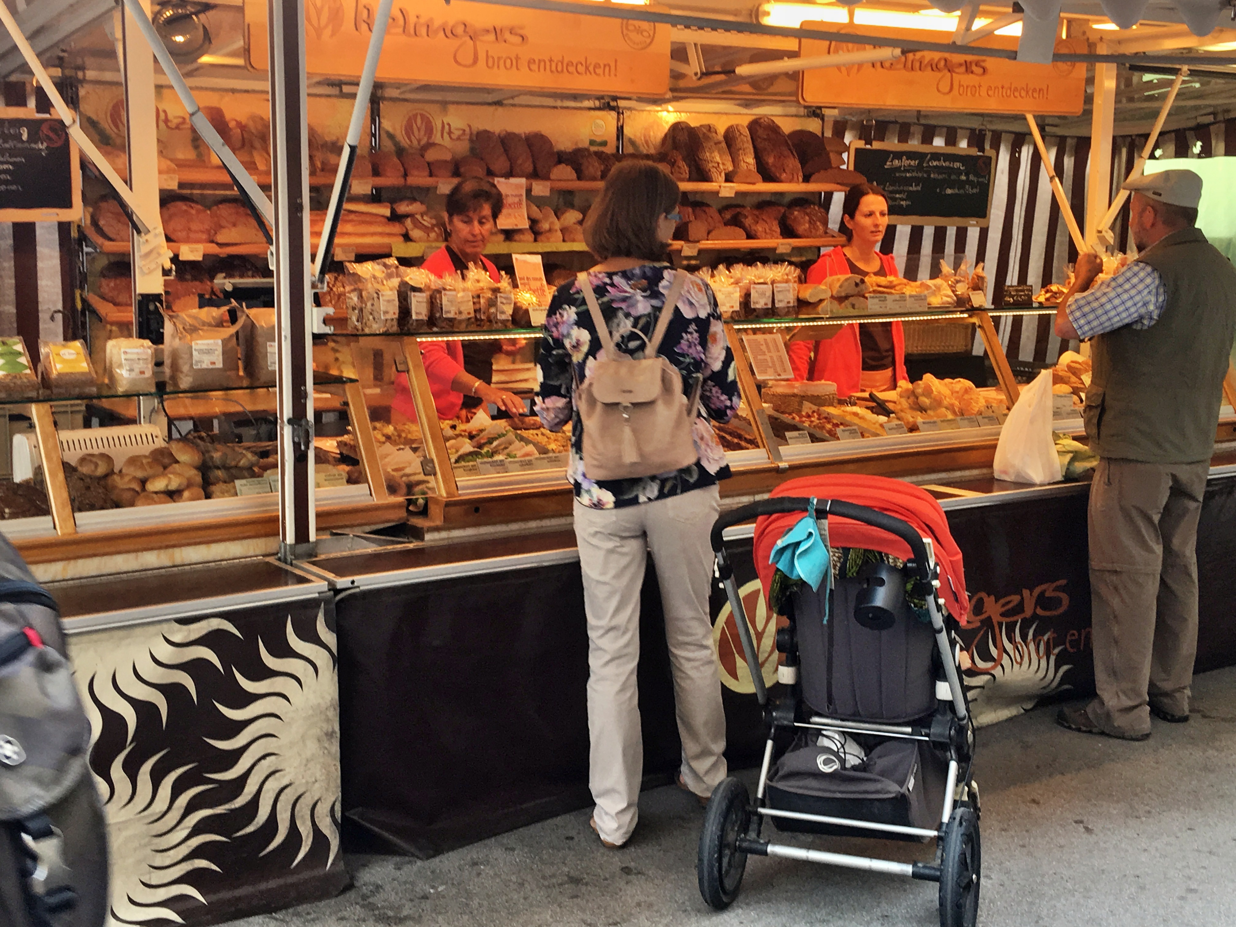 Market in the square