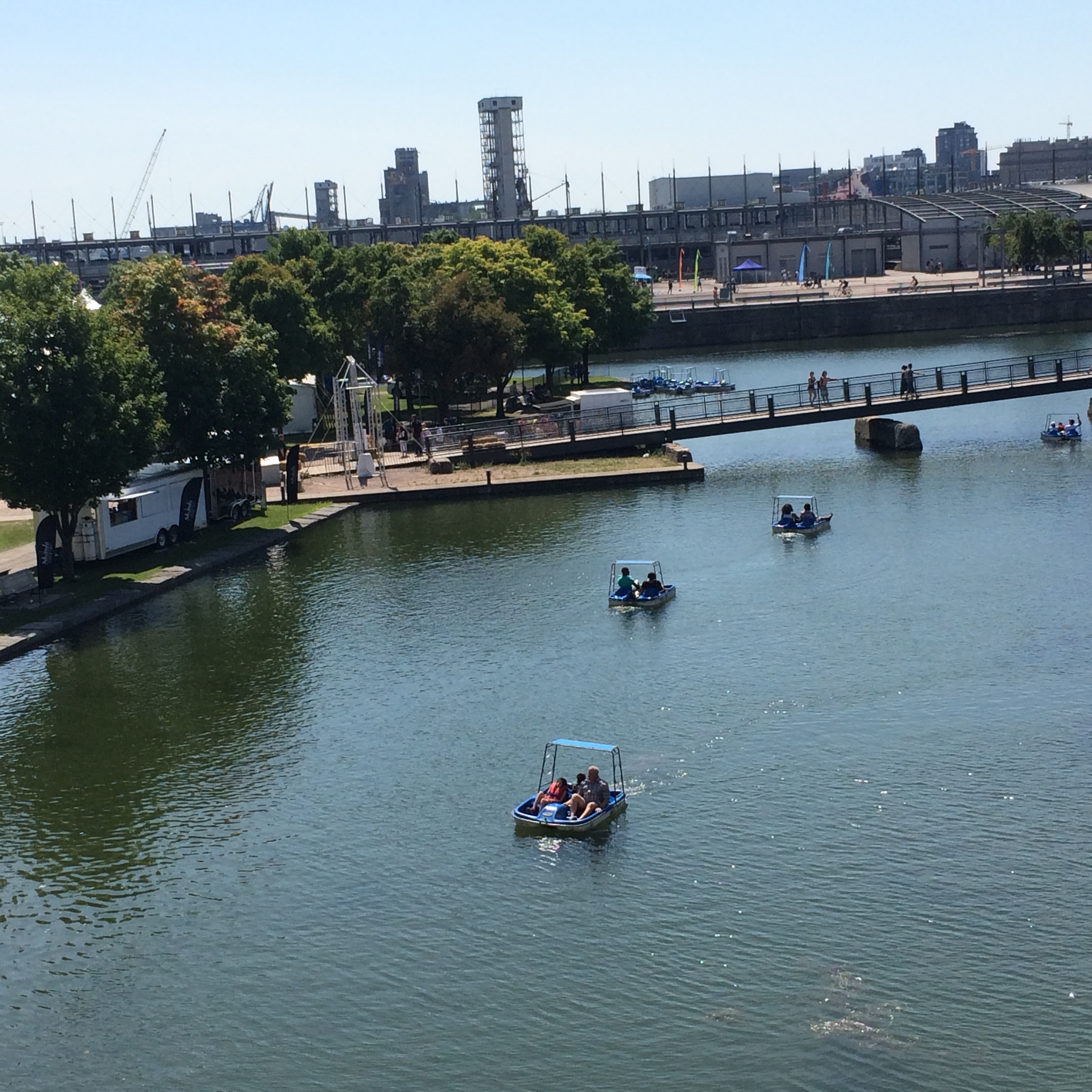 View from Port of Montreal Aug 21 2016